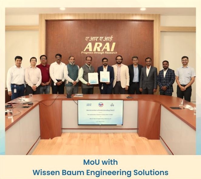 Wissen Baum and ARAI MoU Signing
